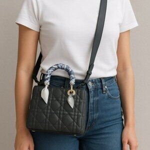 Christian Dior Cannage gradient My ABCDior Lady Dior Grey